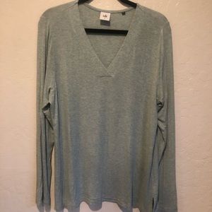 CAbi laidback long sleeve tee size L